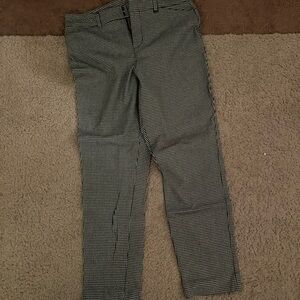 Old Navy Men's Checkered Dress Pants - Black and White